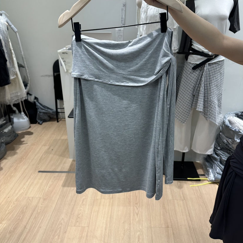ORE-P韓國直郵女士新品26春夏推薦半身裙中短裙不含腰帶ORE半身裙/中短裙圖色1