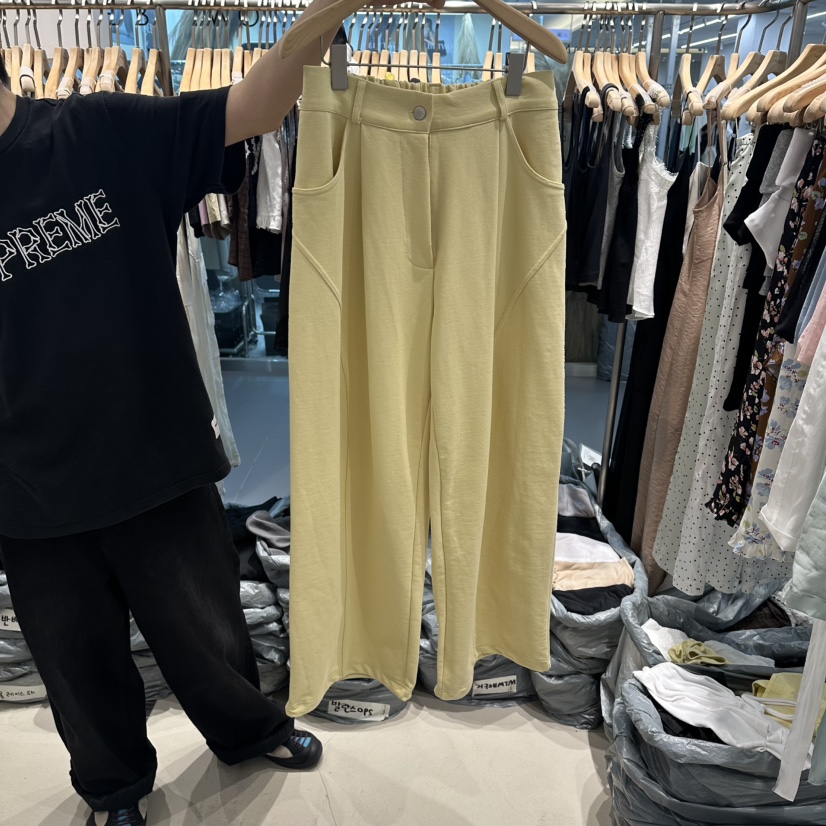 HONG.U韓國直郵女士新品推薦職業人氣26春夏26夏季休閑褲HONG.U休閑褲圖色1