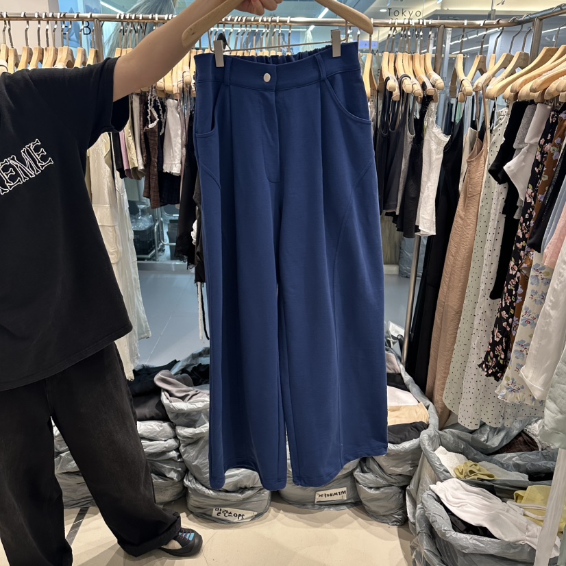 HONG.U韓國直郵女士新品推薦職業人氣26春夏26夏季休閑褲HONG.U休閑褲圖色4