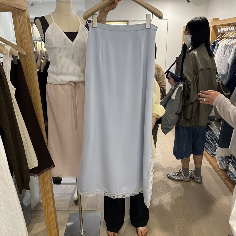ROUNDER韓國東大門代購女裝新品熱賣休閑26夏季時尚職業長裙ROUNDER長裙