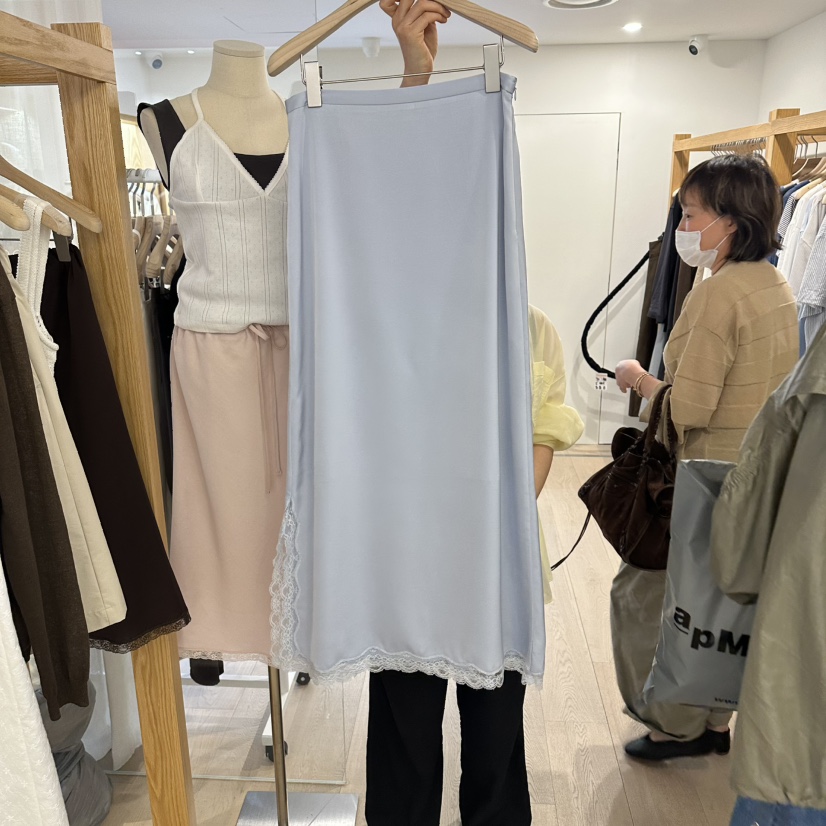 ROUNDER韓國東大門代購女裝新品熱賣休閑26夏季時尚職業長裙ROUNDER長裙圖色2