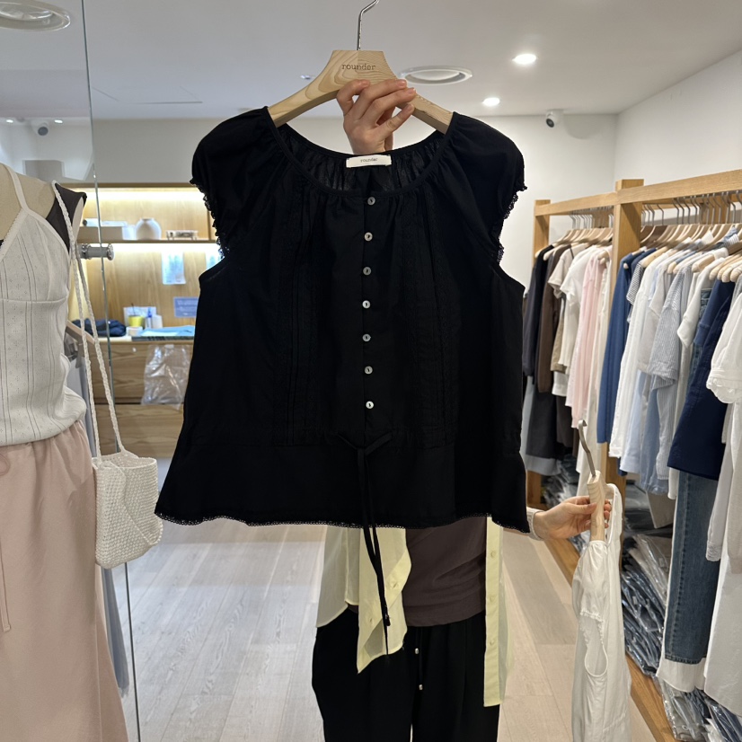 ROUNDER韓國東大門代購女裝新品26夏季時尚休閑26春夏吊帶背心ROUNDER吊帶/背心圖色2