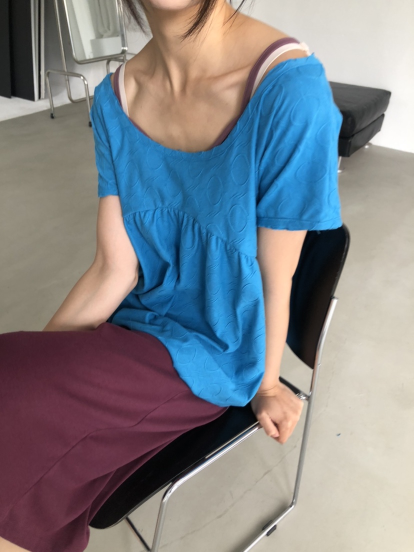 FLASH/I LOVE ME東大門實拍韓國女士新款26夏季26春夏T恤FLASH/I LOVE MET恤