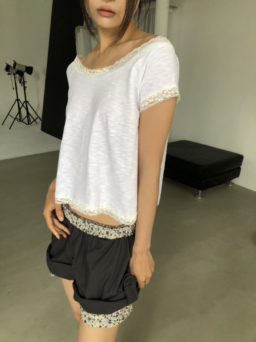 FLASH/I LOVE ME韓國東大門代購女裝新款休閑人氣推薦T恤FLASH/I LOVE MET恤