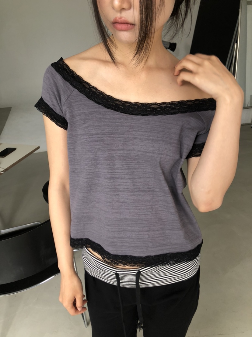 FLASH/I LOVE ME韓國東大門代購女裝新款休閑人氣推薦T恤FLASH/I LOVE MET恤