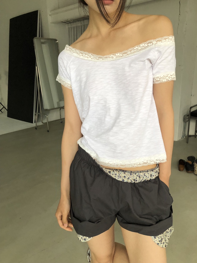 FLASH/I LOVE ME韓國東大門代購女裝新款休閑人氣推薦T恤FLASH/I LOVE MET恤圖色1