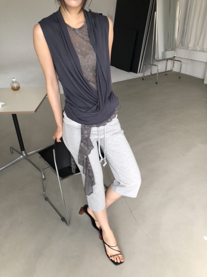 FLASH/I LOVE ME韓國直郵女士新款人氣26夏季吊帶背心FLASH/I LOVE ME吊帶/背心