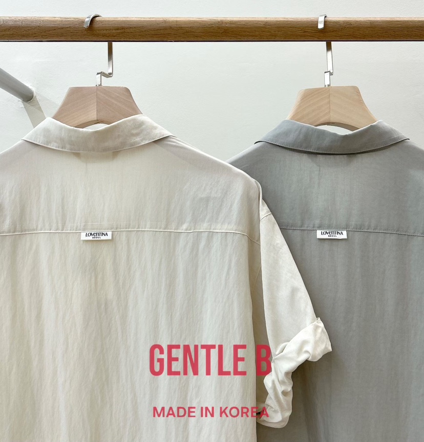 GENTLE B/LOVENTINA東大門實拍韓國女裝新款26夏季襯衫蕾絲衫GENTLE B/LOVENTINA襯衫/蕾絲衫