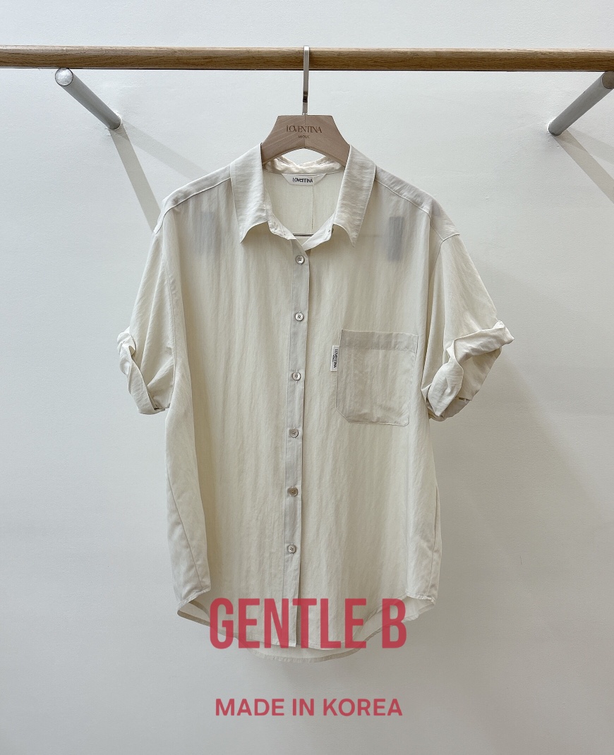 GENTLE B/LOVENTINA東大門實拍韓國女裝新款26夏季襯衫蕾絲衫GENTLE B/LOVENTINA襯衫/蕾絲衫圖色1