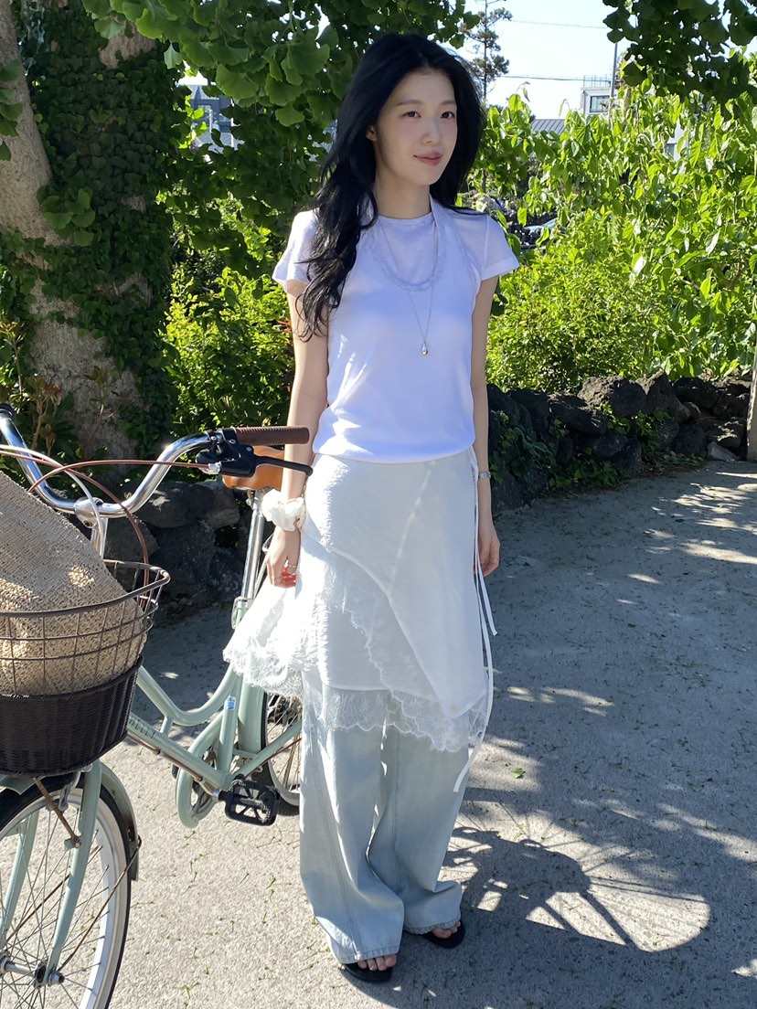 ERUME韓國直郵實拍女裝新品26夏季時尚26春夏職業人氣T恤ERUMET恤