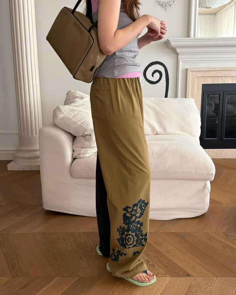 PEBBLE韓國直郵女士新品休閑時尚26夏季推薦人氣熱賣休閑褲PEBBLE休閑褲