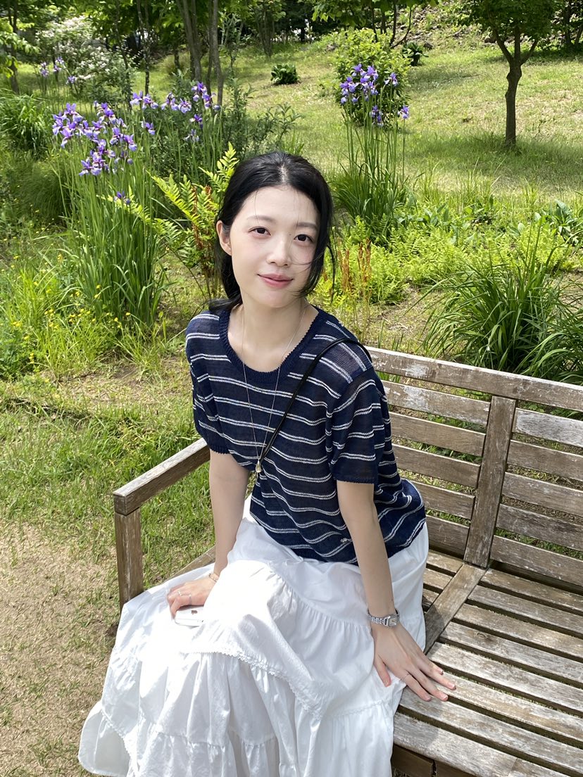 ERUME韓國直郵實拍女士新品人氣時尚26夏季26春夏針織衫亞麻布ERUME針織衫