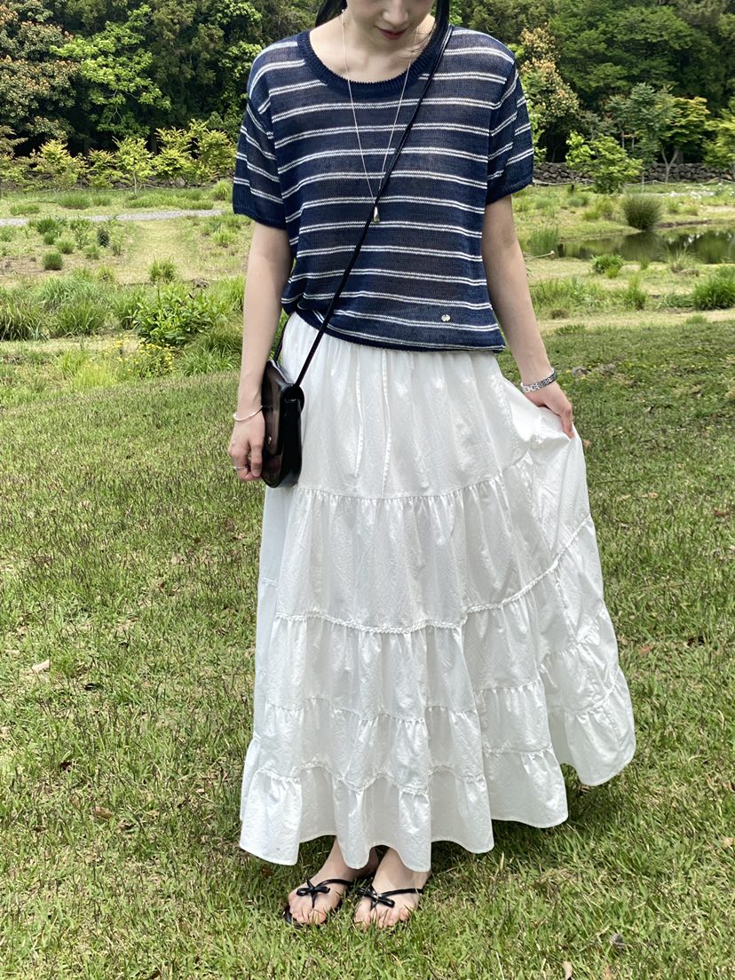 ERUME東大門實拍韓國女士新款職業26春夏時尚休閑人氣長裙ERUME長裙
