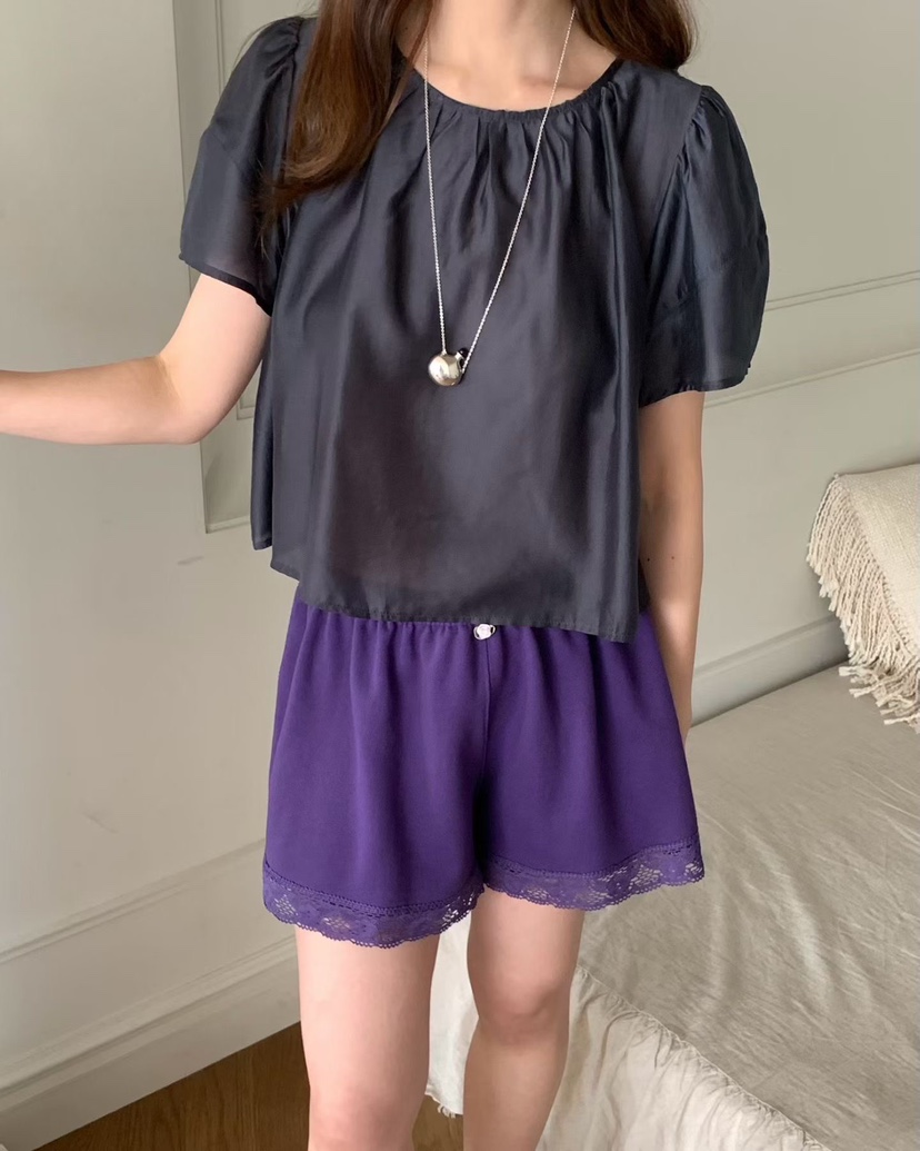 PEBBLE韓國直郵實拍女裝新款人氣熱賣職業時尚休閑推薦短褲PEBBLE短褲