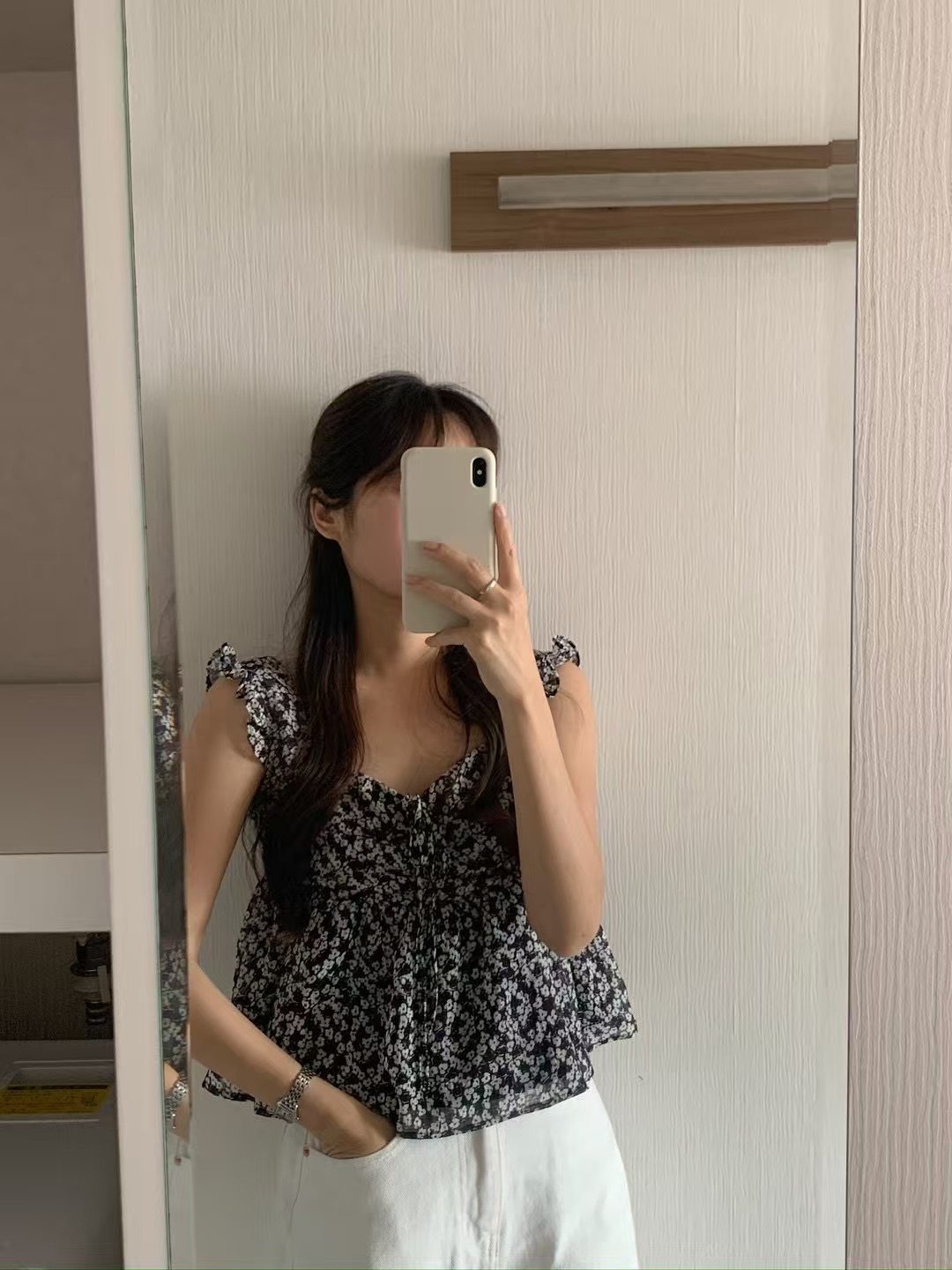 LITER東大門實拍韓國女士新品職業推薦人氣時尚休閑吊帶背心LITER吊帶/背心