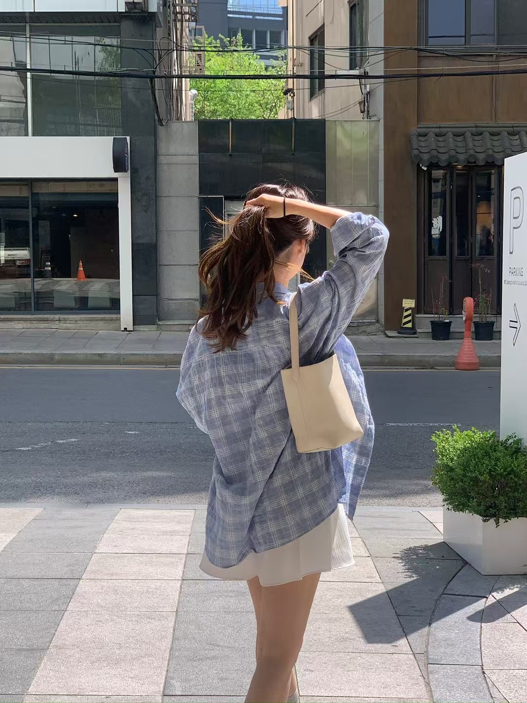 LITER韓國直郵女士新品推薦26夏季熱賣職業休閑襯衫蕾絲衫LITER襯衫/蕾絲衫