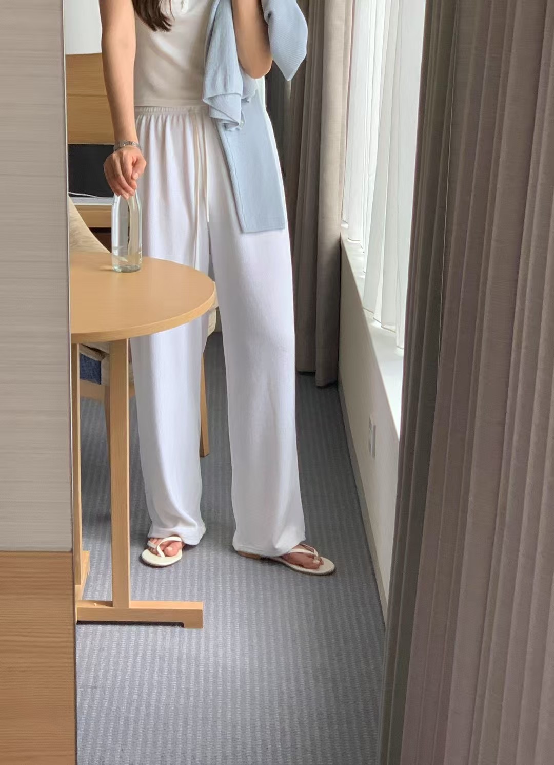 LITER韓國代購女士新品休閑推薦職業熱賣26夏季26春夏休閑褲LITER休閑褲