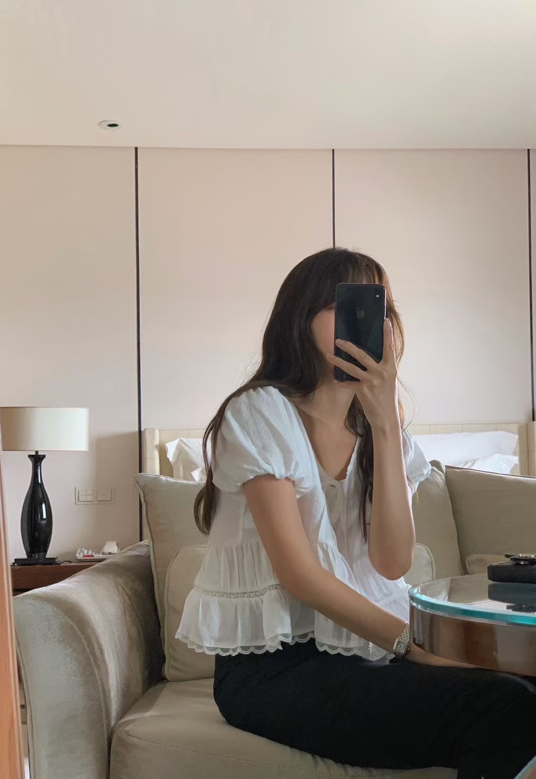 LITER韓國東大門代購女裝新款26春夏人氣熱賣推薦襯衫蕾絲衫LITER襯衫/蕾絲衫