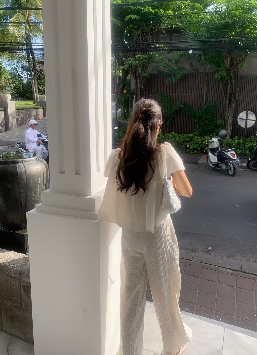 LITER韓國直郵女士新品休閑時尚26夏季人氣26春夏襯衫蕾絲衫LITER襯衫/蕾絲衫