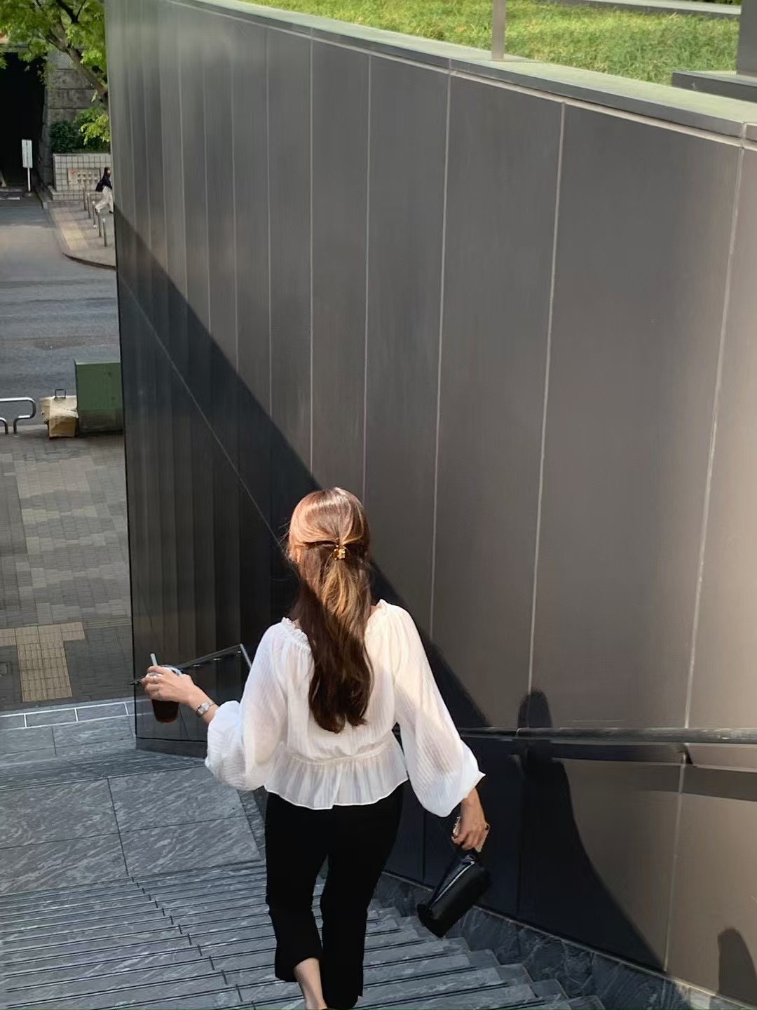LITER東大門實拍韓國女士新款26春夏職業休閑推薦襯衫蕾絲衫LITER襯衫/蕾絲衫
