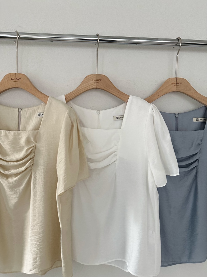 2ND GATE韓國代購女士新品人氣推薦26春夏時尚襯衫蕾絲衫2ND GATE襯衫/蕾絲衫