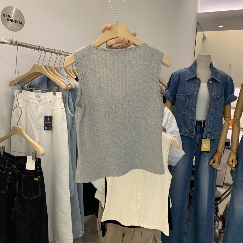 PHILO韓國直郵實拍女士新品職業26春夏26夏季時尚吊帶背心PHILO吊帶/背心