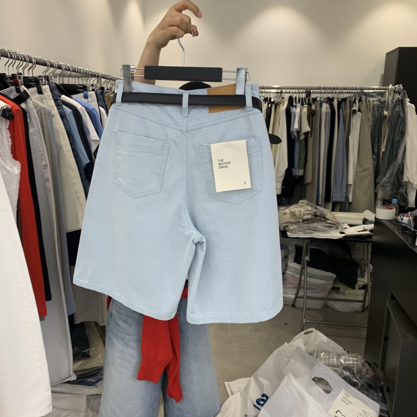 THE SECOND GROW韓國直郵實拍女裝新品時尚短褲不含腰帶THE SECOND GROW短褲