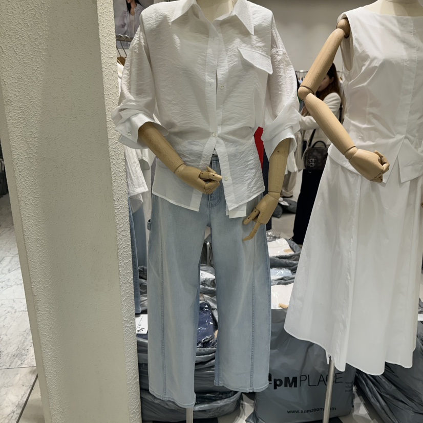 BLUEI-D/N SHARP韓國東大門代購女士新品人氣襯衫蕾絲衫Blue i-d/N SHARP襯衫/蕾絲衫