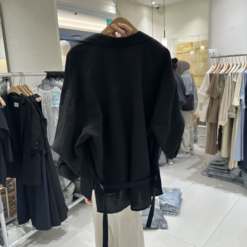 BLUEI-D/N SHARP韓國東大門代購女士新品人氣襯衫蕾絲衫Blue i-d/N SHARP襯衫/蕾絲衫