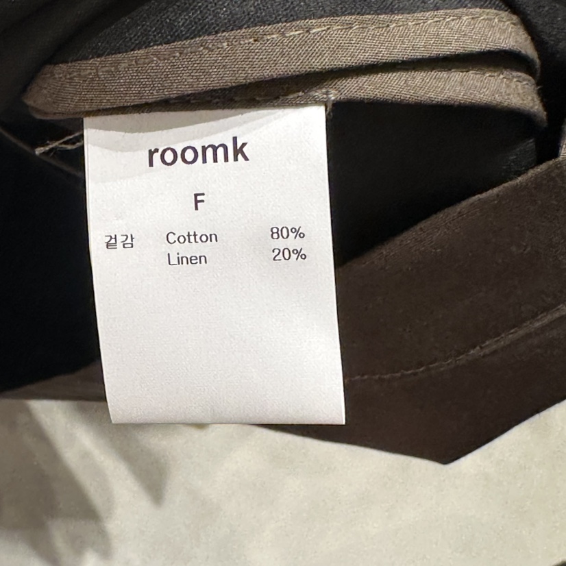 ROOM K-P韓國直郵女士新品26夏季職業時尚熱賣馬甲船領roomk馬甲