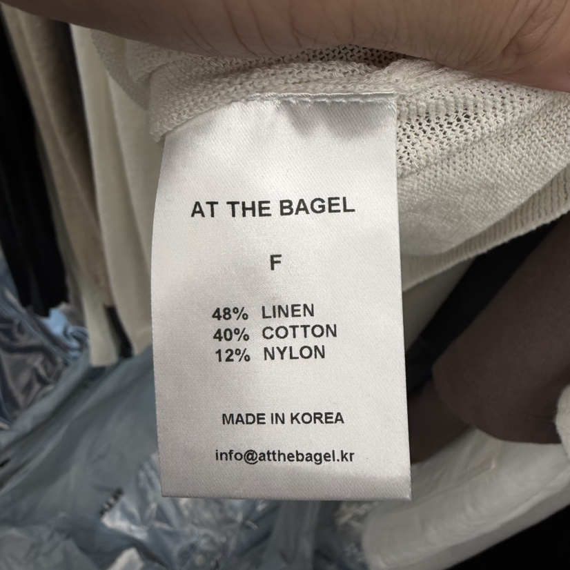 AT THE BAGEL東大門實拍韓國女士新款時尚休閑吊帶背心AT THE BAGEL吊帶/背心