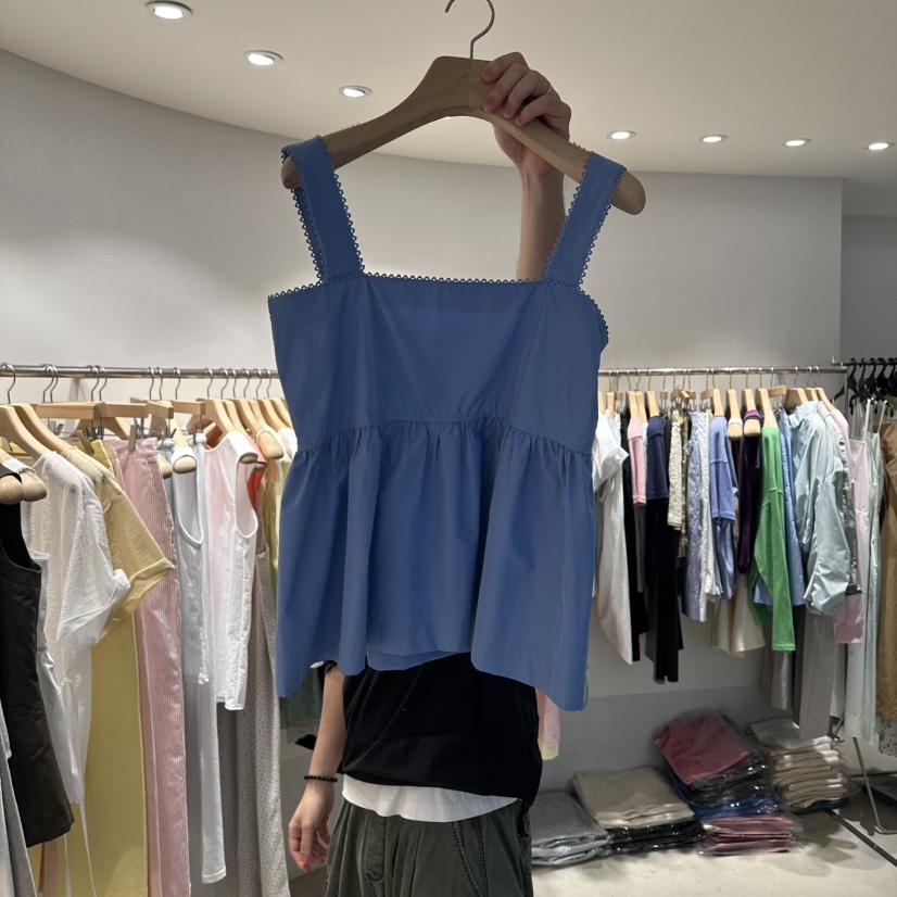 ROOM K-P韓國直郵女士新款休閑推薦時尚熱賣人氣吊帶背心roomk吊帶/背心圖色2