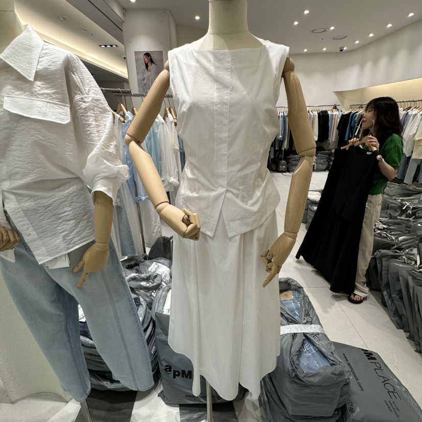 BLUEI-D/N SHARP韓國東大門直郵女士新品26春夏連衣裙Blue i-d/N SHARP連衣裙圖色1