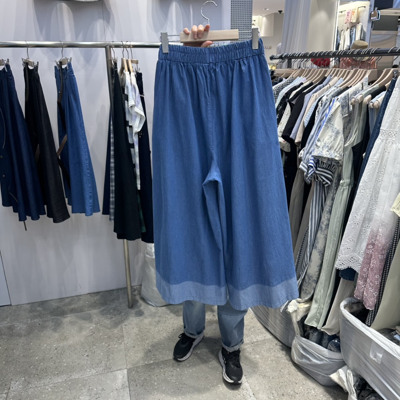 BLOOM韓國代購女裝新品職業休閑時尚推薦26春夏休閑褲撞色BLOOM-Q休閑褲
