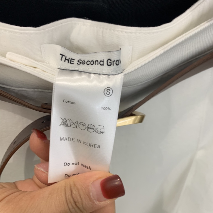 THE SECOND GROW韓國東大門直郵女士新款休閑半身裙中短裙不含腰帶THE SECOND GROW半身裙/中短裙