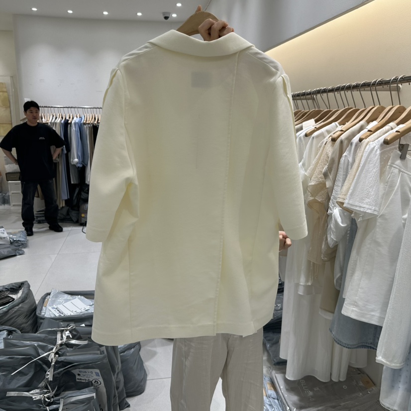 BLUEI-D/N SHARP韓國代購女裝新品職業26夏季熱賣夾克Blue i-d/N SHARP夾克