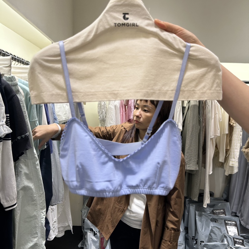 TOMGIRL韓國直郵實拍女裝新款26春夏熱賣休閑人氣內衣文胸TOMGIRL內衣/文胸圖色3