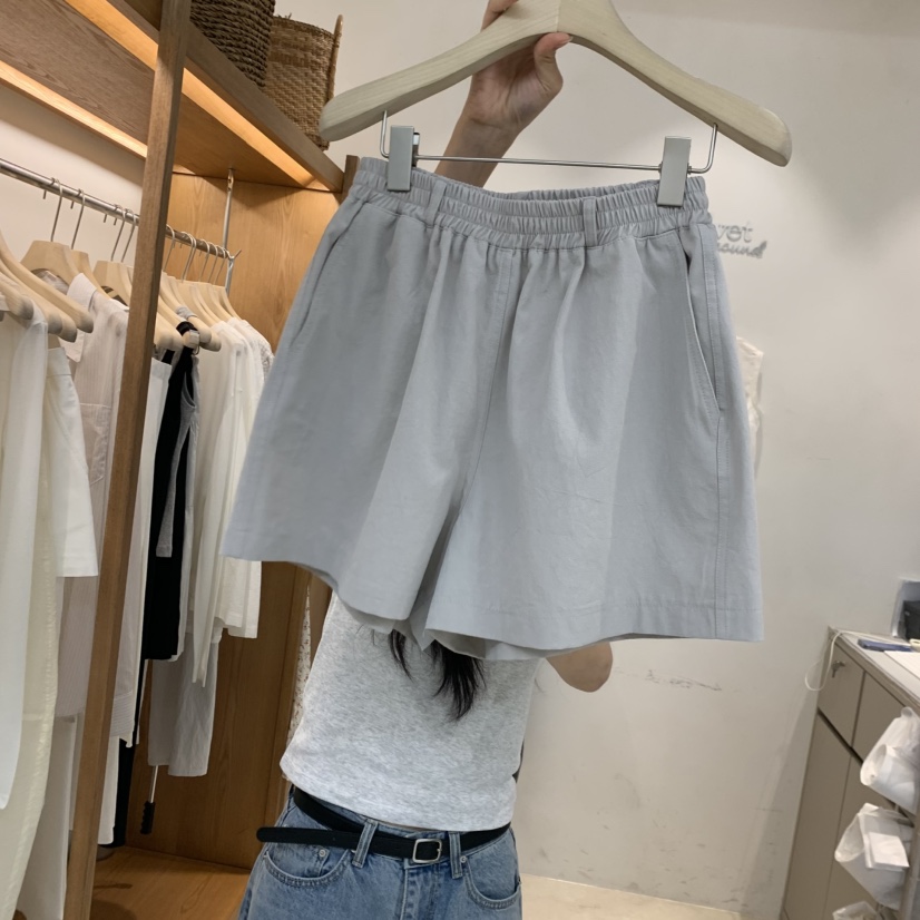 VELVET UNDERGROUND韓國直郵女裝新款26夏季職業推薦短褲VELVET UNDERGROUND短褲圖色2