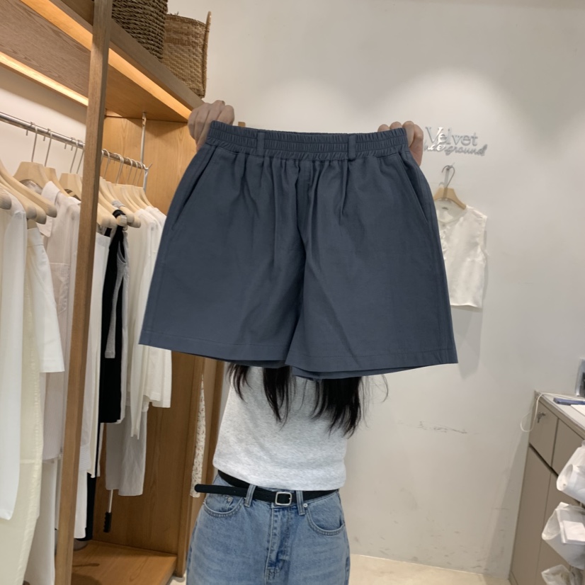 VELVET UNDERGROUND韓國直郵女裝新款26夏季職業推薦短褲VELVET UNDERGROUND短褲圖色4