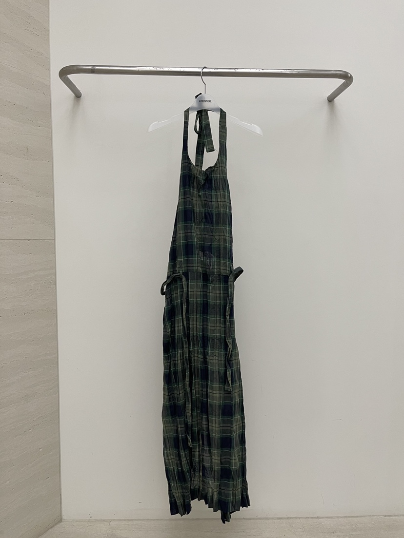 ATMOSPHERE韓國東大門直郵女裝新品26夏季熱賣休閑連衣裙ATMOSPHERE/BLING連衣裙圖色2綠色
