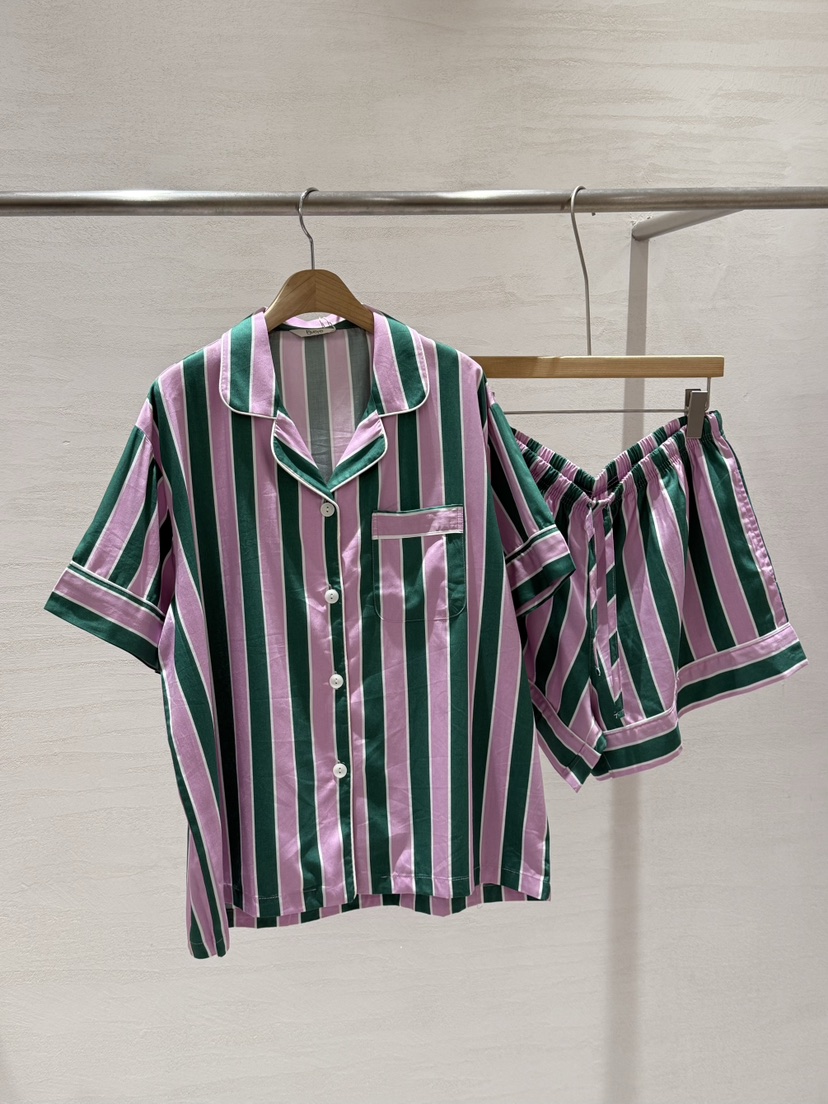 ROUGH東大門實拍韓國女裝新品推薦休閑26夏季時尚睡衣復古ROUGH睡衣圖色1