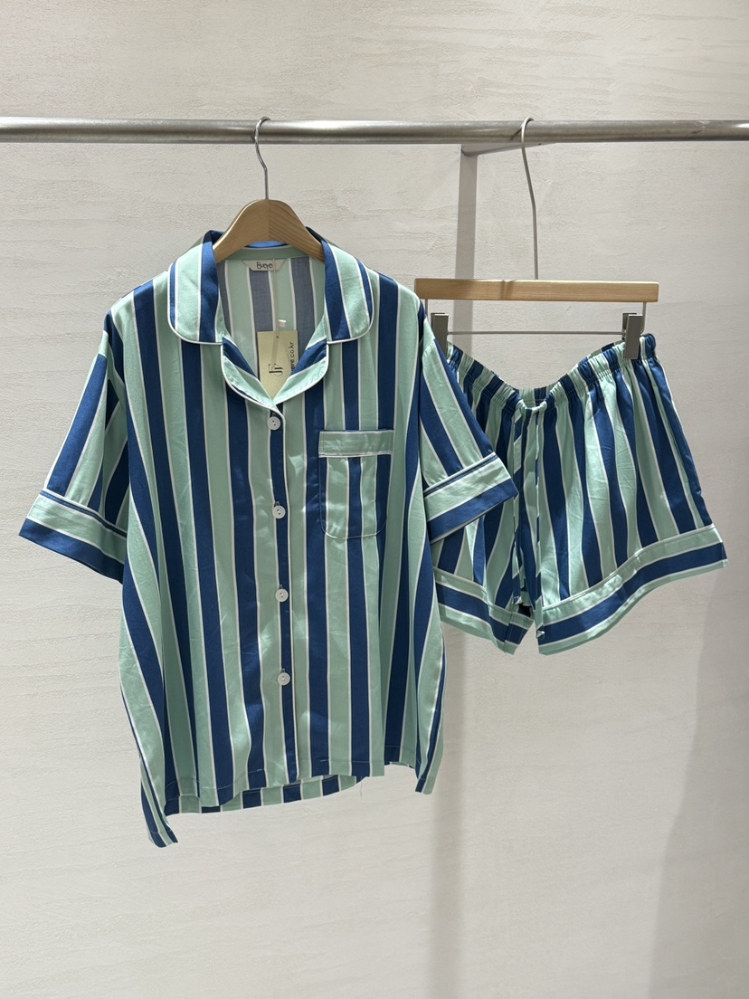 ROUGH東大門實拍韓國女裝新品推薦休閑26夏季時尚睡衣復古ROUGH睡衣圖色2