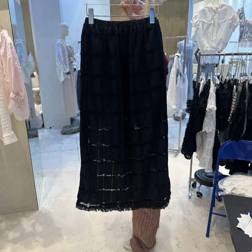 ECHOPARTY東大門實拍韓國女士新款推薦休閑熱賣人氣長裙刺繡ECHOPARTY長裙圖色2