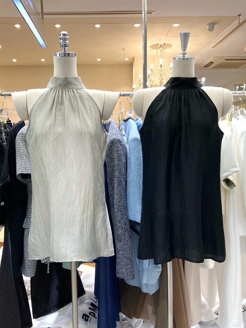 WORK SHOP東大門實拍韓國女士新品熱賣吊帶背心含繩雪紡Work_shop吊帶/背心
