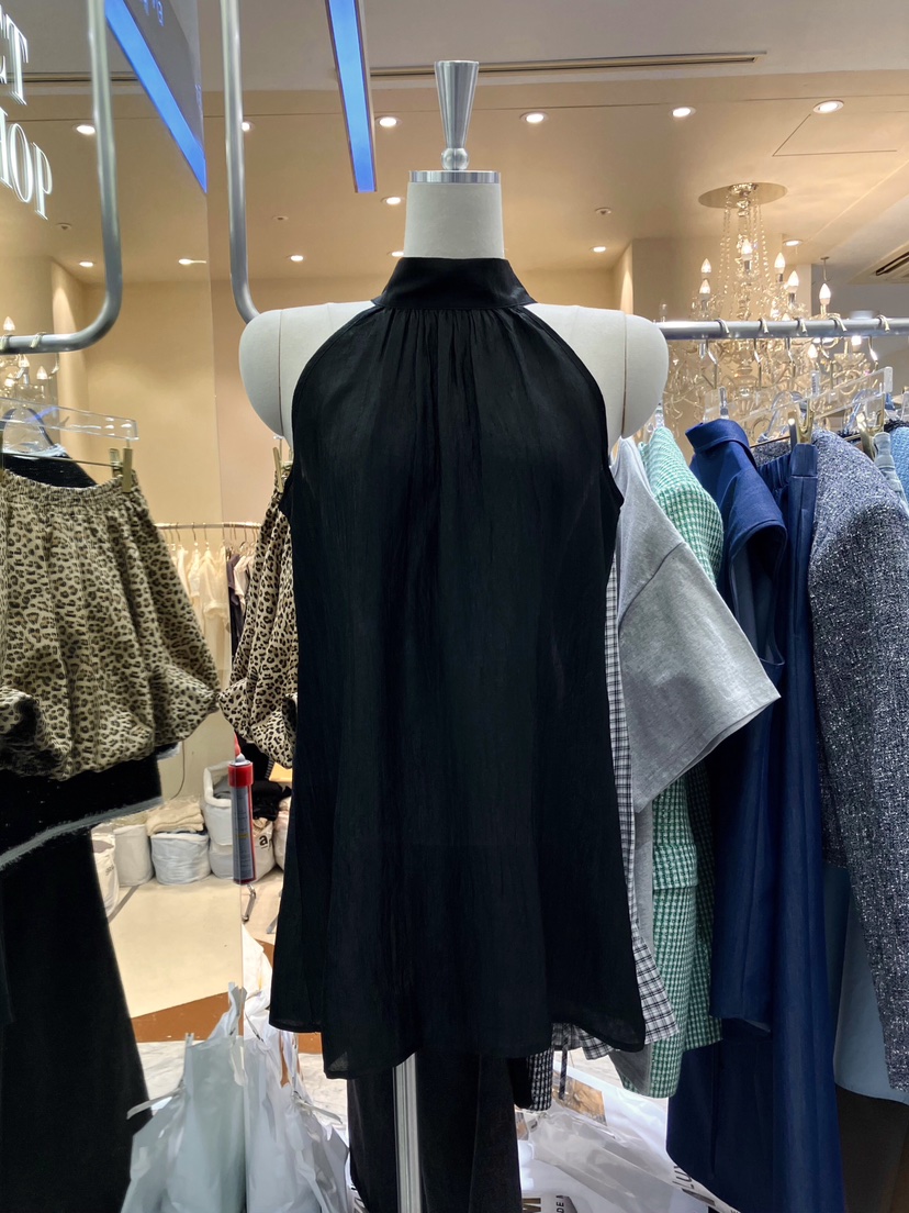 WORK SHOP東大門實拍韓國女士新品熱賣吊帶背心含繩雪紡Work_shop吊帶/背心