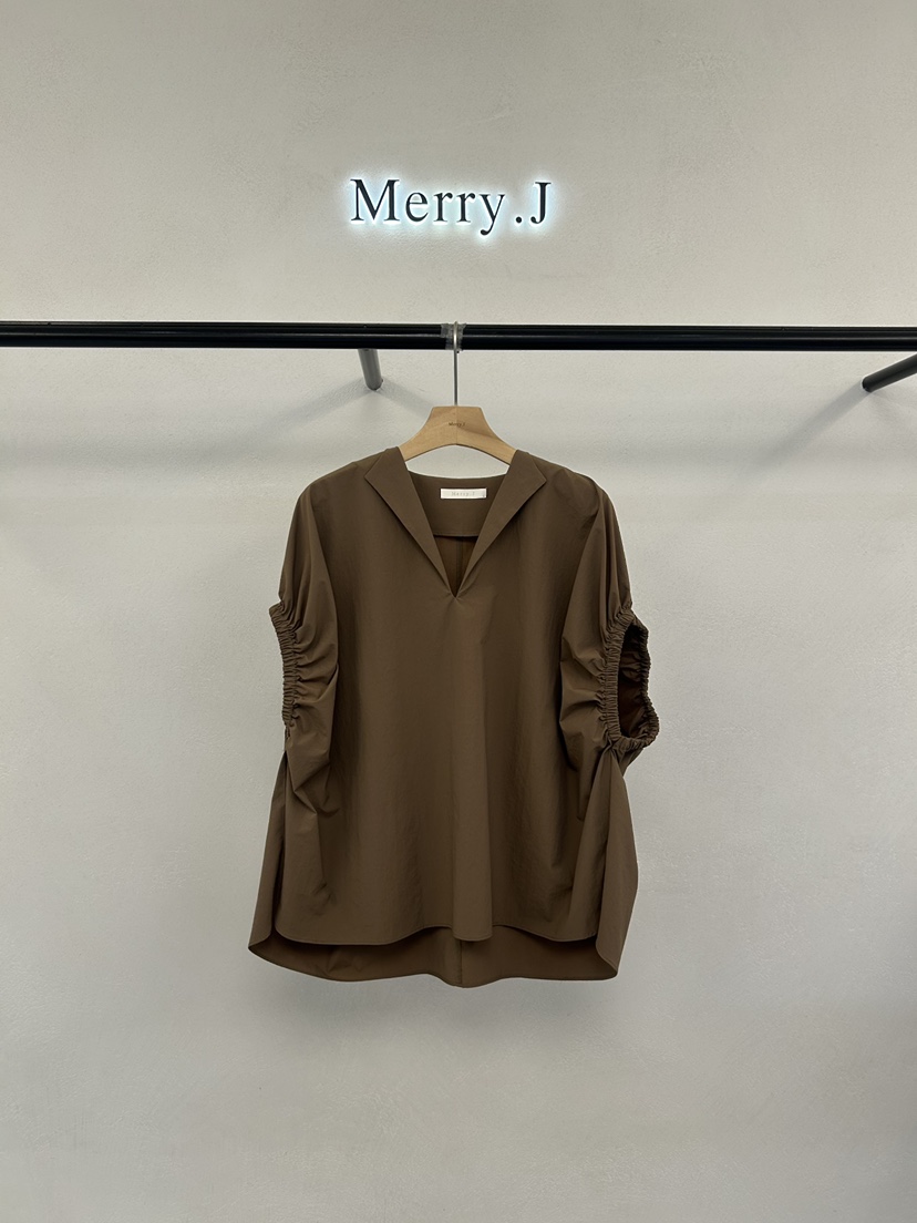 MERRY-J東大門實拍韓國女士新款休閑職業26夏季襯衫蕾絲衫MERRY-J襯衫/蕾絲衫圖色1