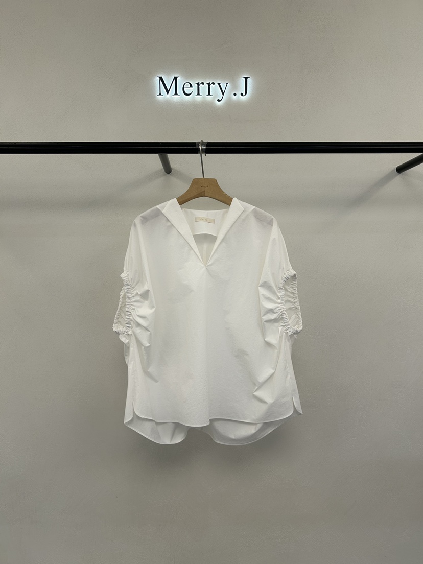 MERRY-J東大門實拍韓國女士新款休閑職業26夏季襯衫蕾絲衫MERRY-J襯衫/蕾絲衫圖色2