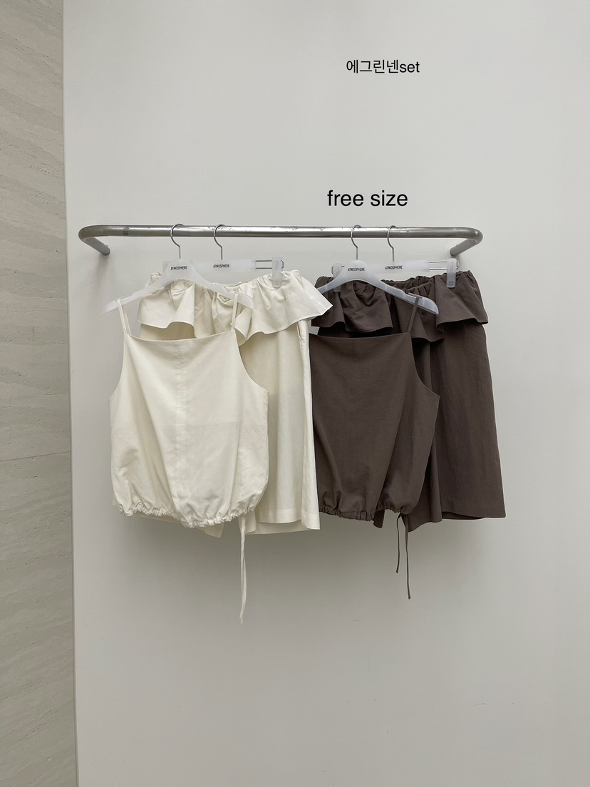 ATMOSPHERE韓國東大門直郵女裝新品休閑時尚26春夏吊帶背心ATMOSPHERE/BLING吊帶/背心