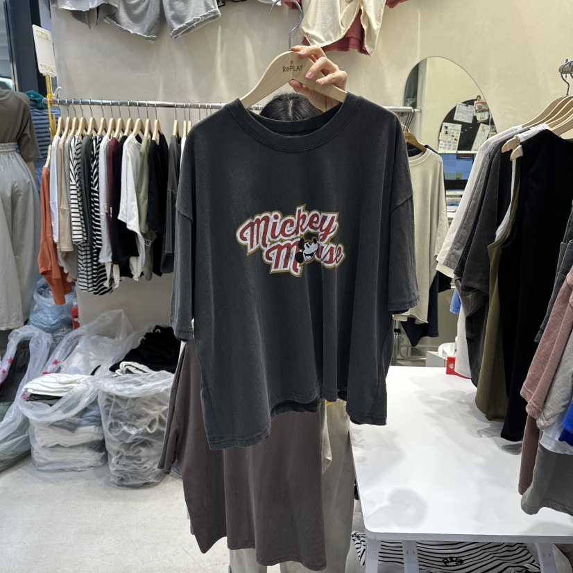REPLAY韓國代購女士新款休閑職業人氣推薦時尚熱賣26夏季T恤REPLAYT恤圖色4