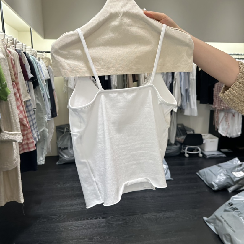 TOMGIRL韓國直郵女裝新品熱賣26春夏推薦時尚人氣吊帶背心TOMGIRL吊帶/背心